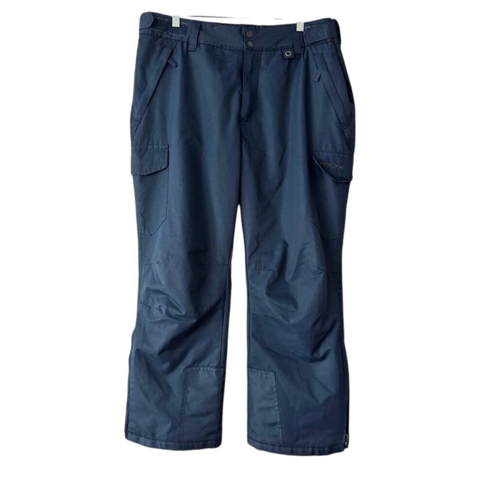 Arctix Men’s Waterproof Insulated Snow Ski Pants Navy Size Large Short